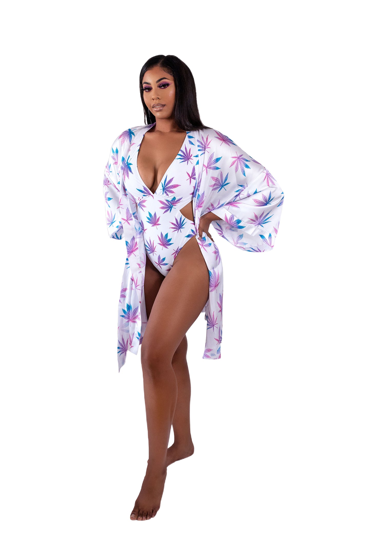 Sativa Diva Kimono Style Wrap